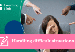 Handling difficult situations tile rebrand