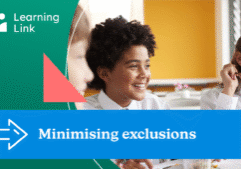 Minimising exclusions tile rebrand
